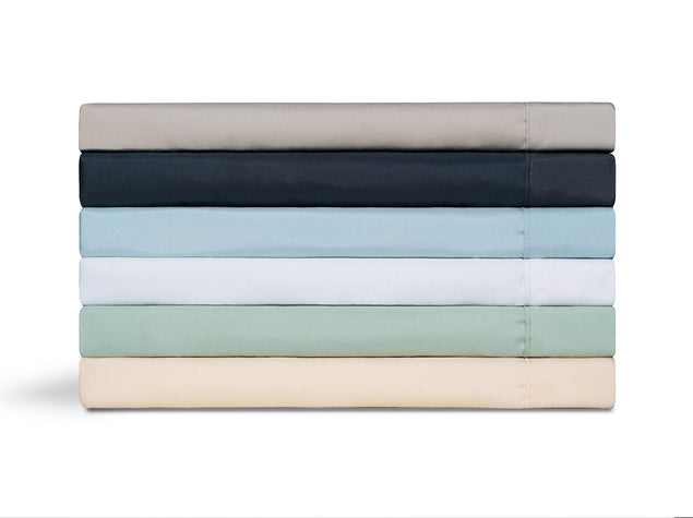Brushed Microfiber Sheets, Stacked